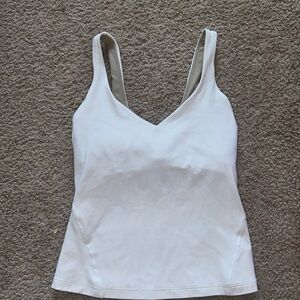 Lululemon align tank size 2 white long version